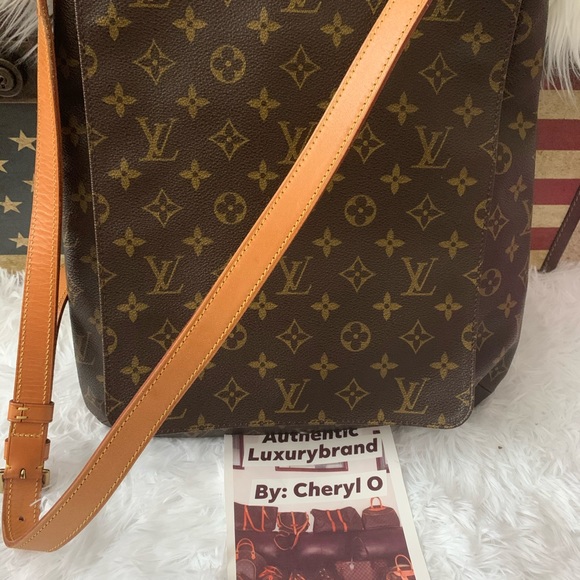 Sold-Louis Vuitton Mussette Salsa GM crossbody - Picture 2 of 8